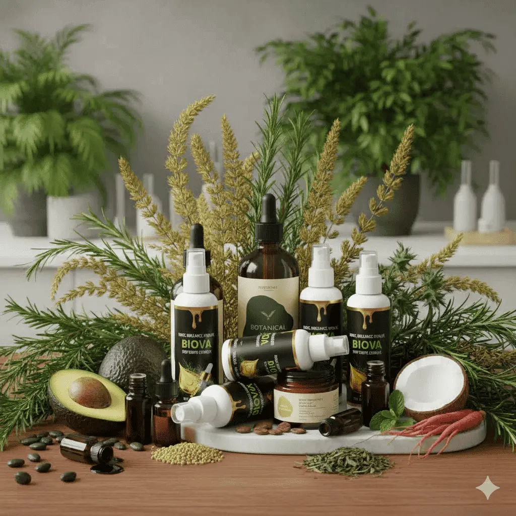 مكونات طبيعية